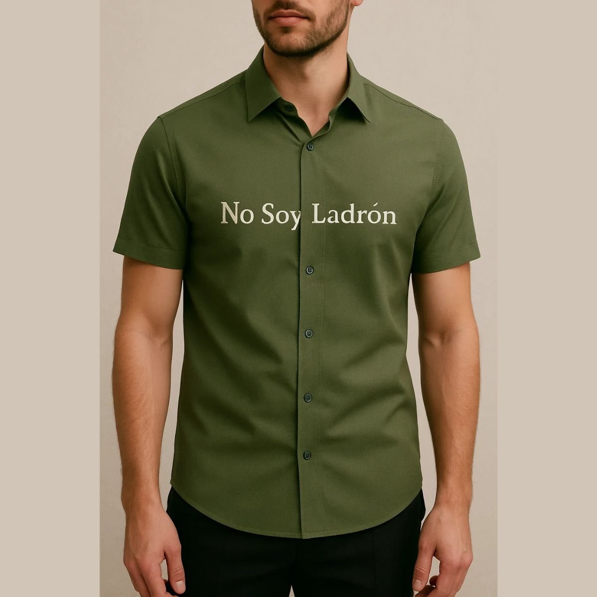 CAMISA CON BOTONES MANGA CORTA SEMI-AJUSTADA (PRODUCTO VARIABLE)